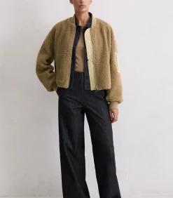 Relaxte teddy blouson