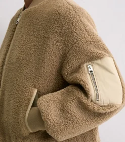 Relaxte teddy blouson