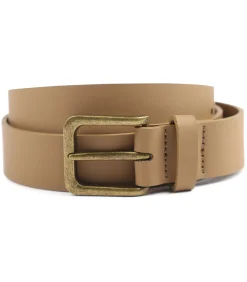 Riem Beige Leer