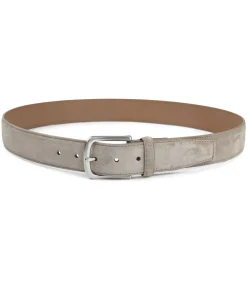 Riem Suède Leer Taupe