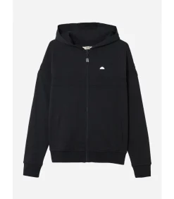 Rimella full-zip hoody - black