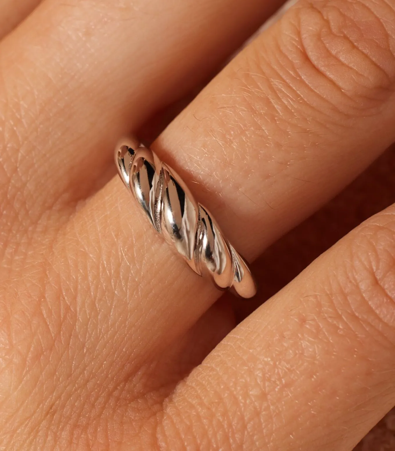 Ring 925 Zilver - Crossaint