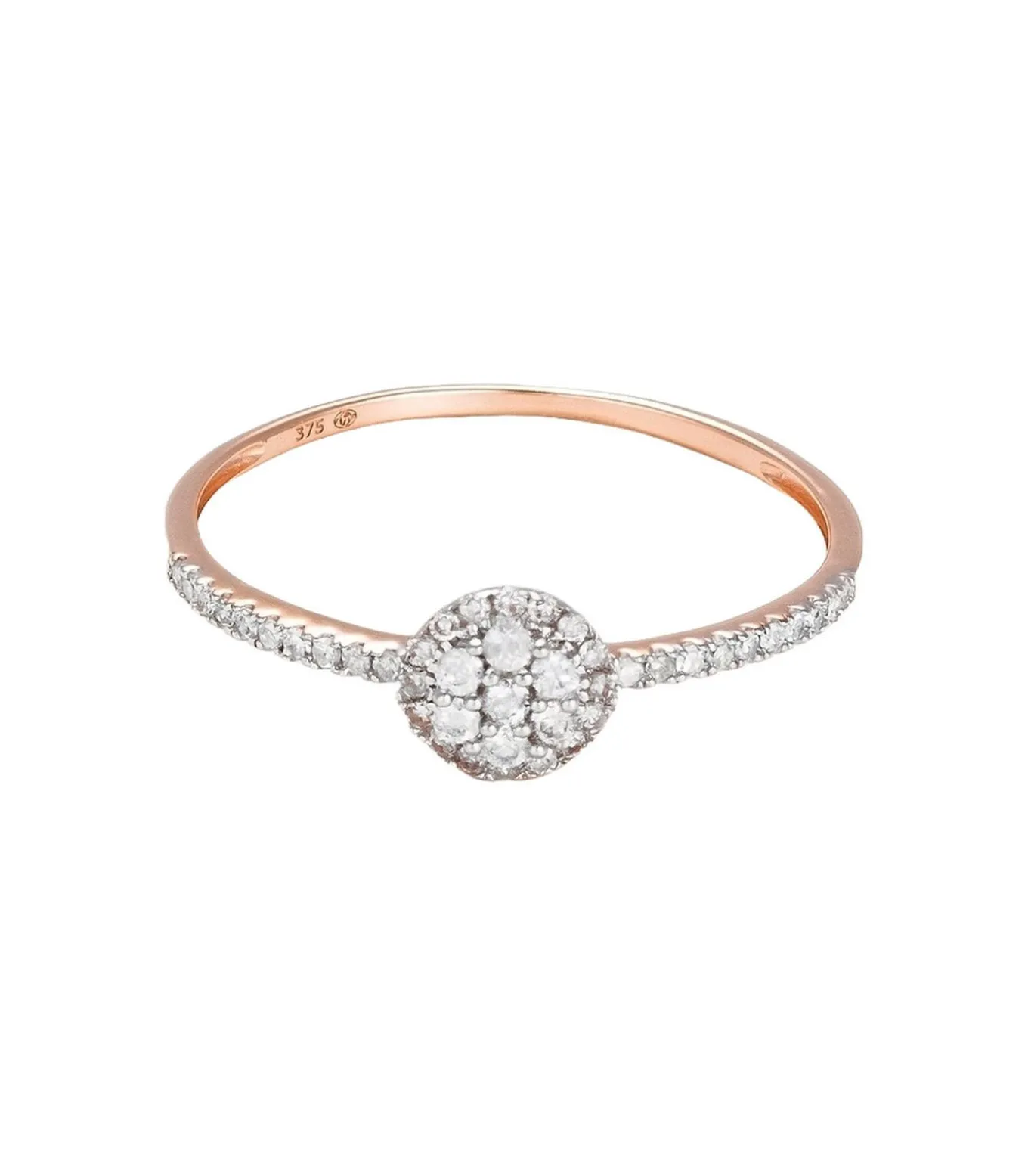 Ring "Côme" Goud en Diamanten