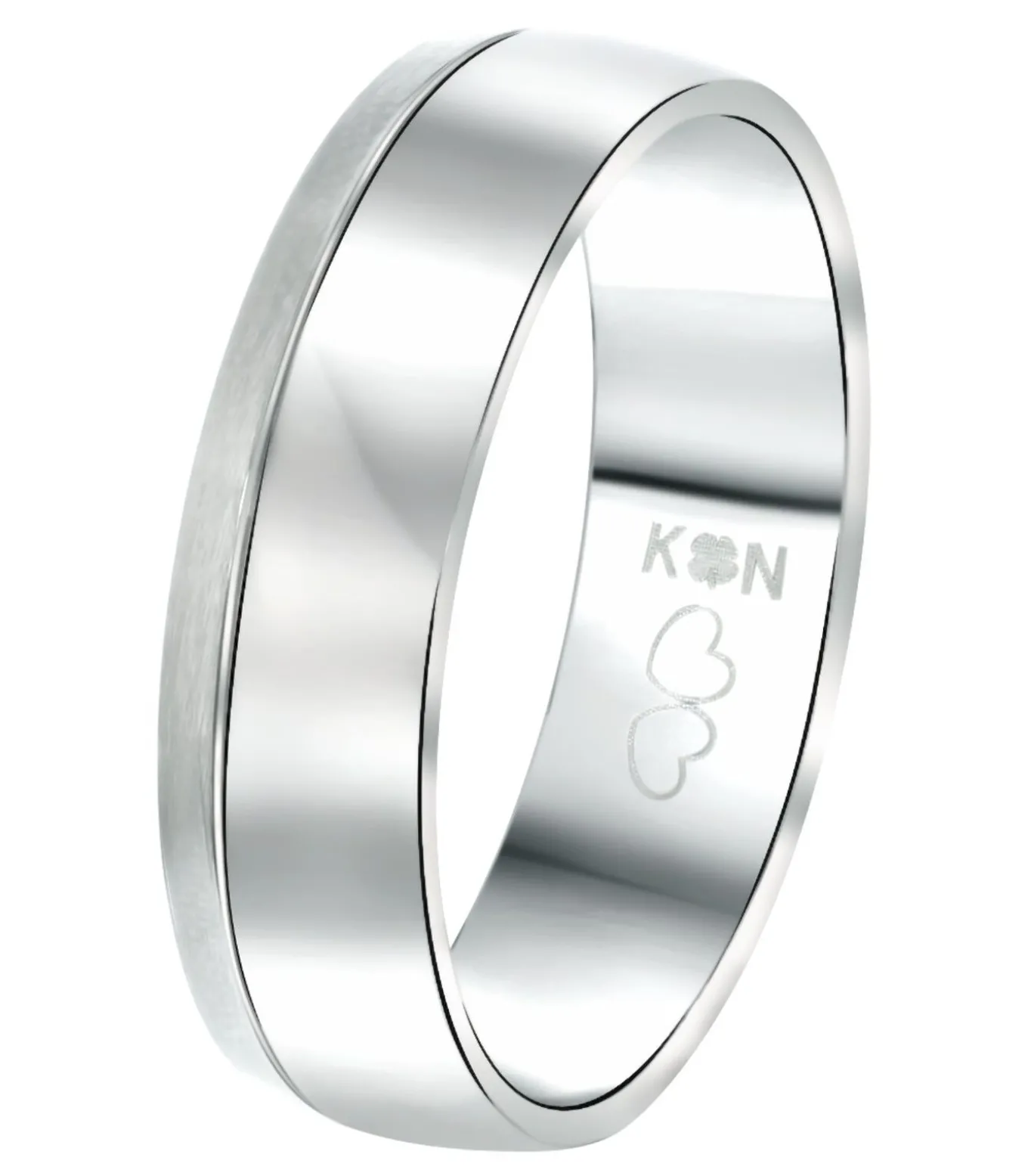 Ring 'Maldives' Staal - zilverkleurig