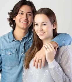 Ring 'Mallorca' Zilver - zilverkleurig-goudkleurig