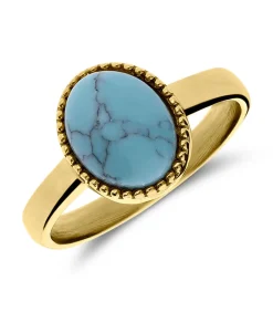 Ring Staal - Goudkleurig