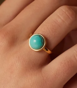 Ring Staal - Goudkleurig