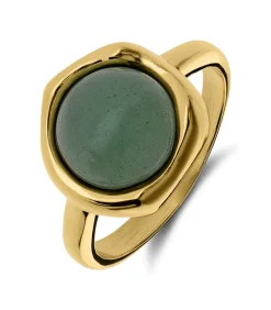 Ring Staal - Goudkleurig