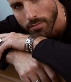 Ring Staal - zilverkleurig