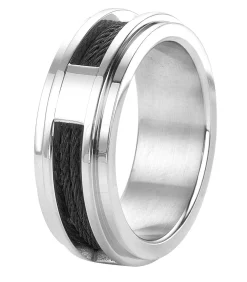 Ring Staal - zilverkleurig