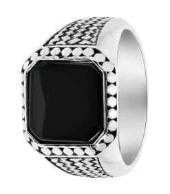 Ring Staal - zilverkleurig