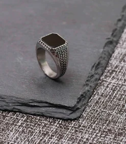 Ring Staal - zilverkleurig