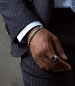 Ring Staal - zilverkleurig