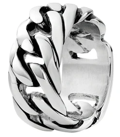 Ring Staal - zilverkleurig