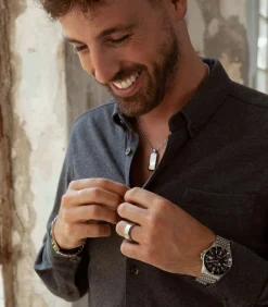 Ring Staal - zilverkleurig