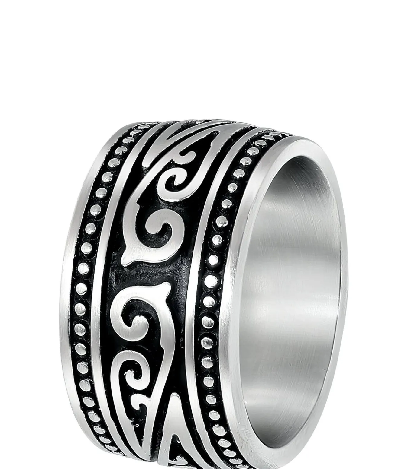 Ring Staal - zilverkleurig