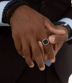 Ring Staal - zilverkleurig