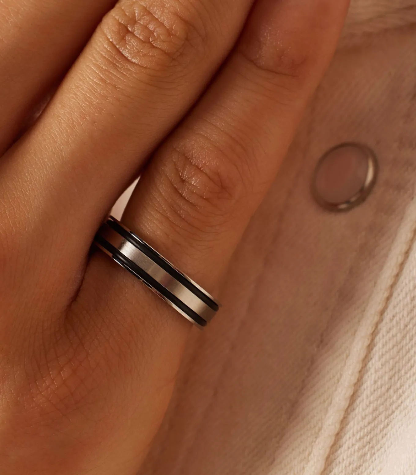 Ring Staal - Zilverkleurig