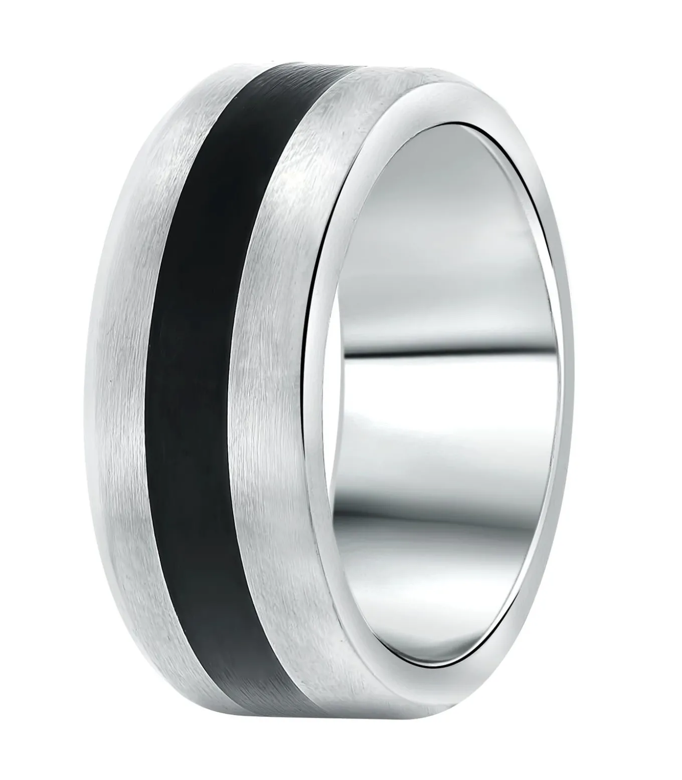 Ring Staal - zilverkleurig