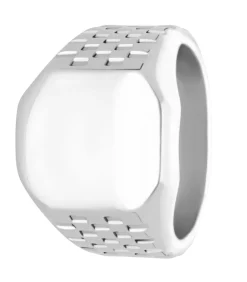 Ring Staal - zilverkleurig