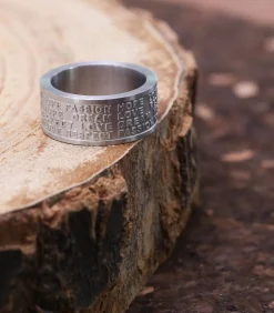 Ring Staal - zilverkleurig