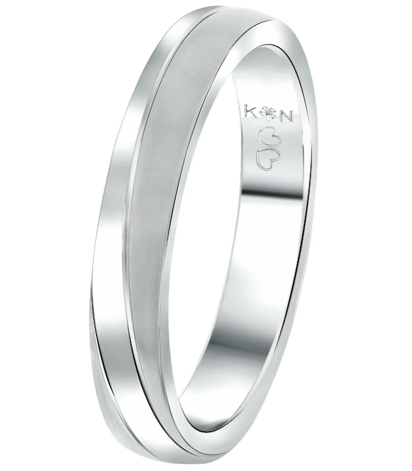 Ring 'Sydney' Staal - zilverkleurig