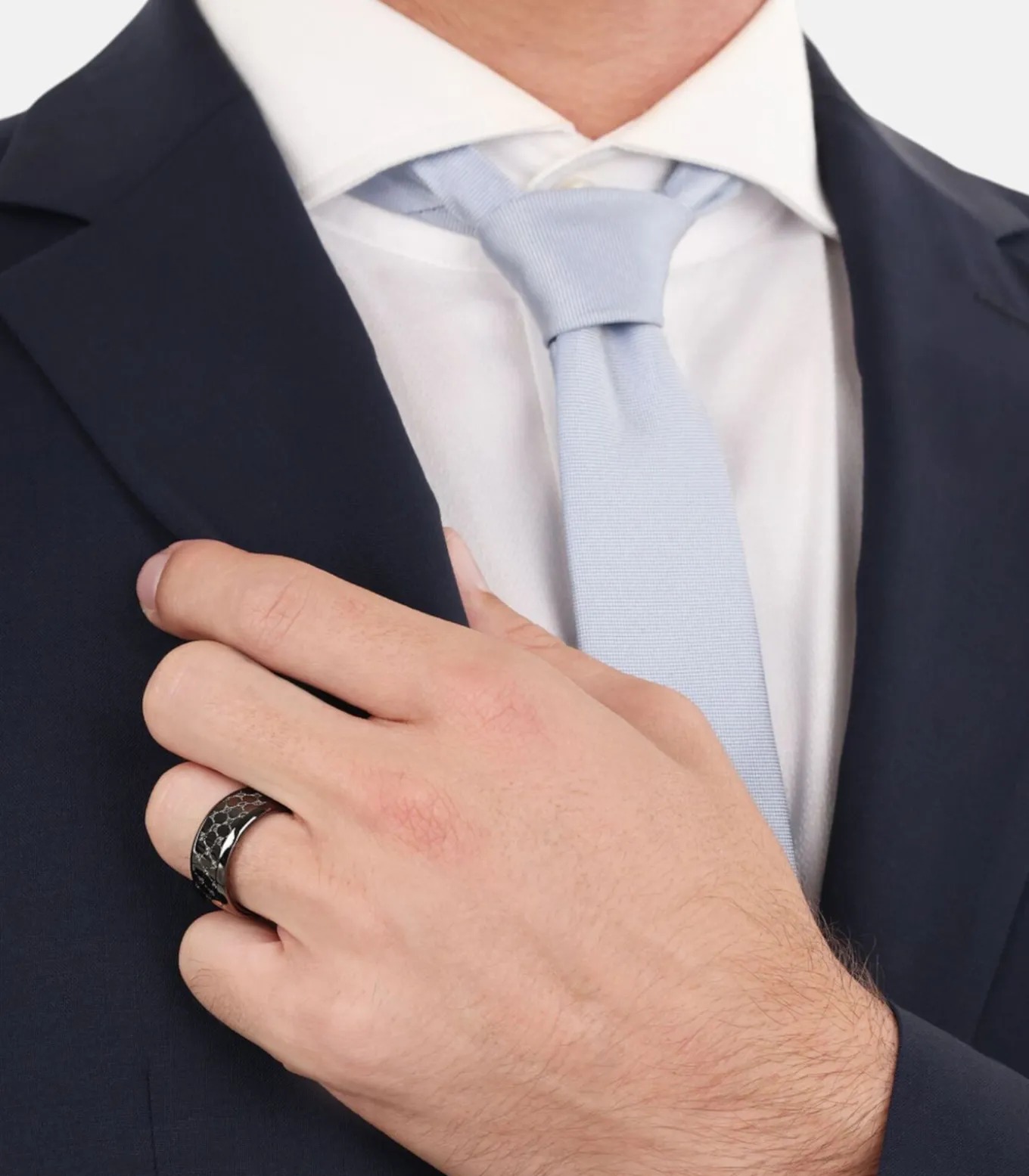 Ring voor mannen, roestvrij staal