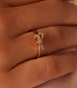 Ring Zilver - Strikje