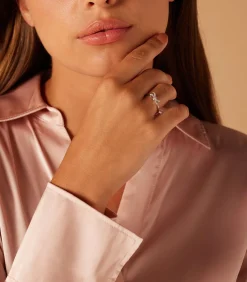 Ring Zilver - Strikje