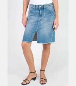 Rok recht van jeans LEDISI