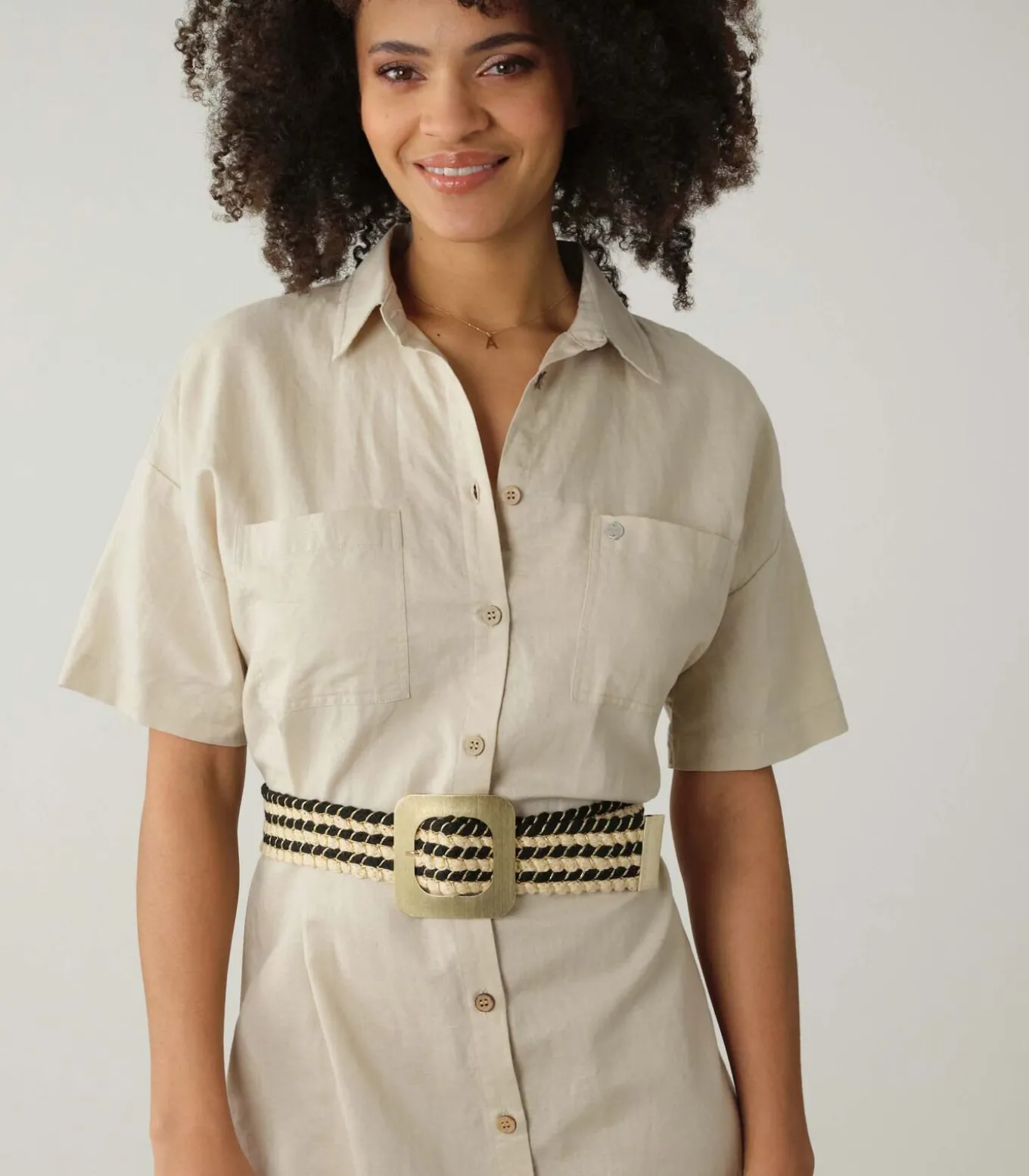 ROLANDA - Tweekleurige damesriem