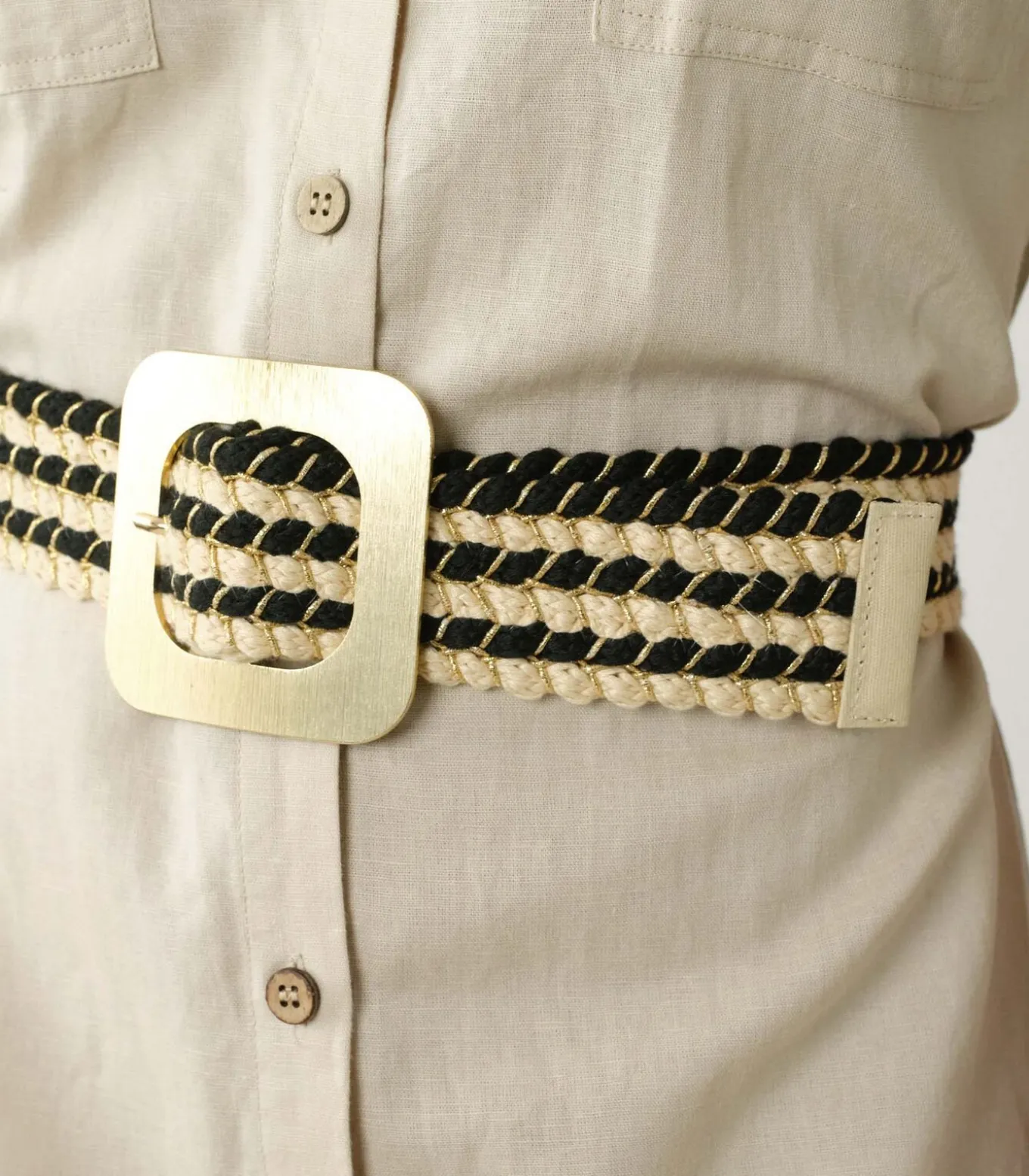 ROLANDA - Tweekleurige damesriem