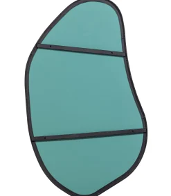 Romee Organische Spiegel - Metaal - Zwart - 100x70x4