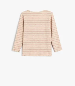 Ronde kraag Lange mouw T-shirt