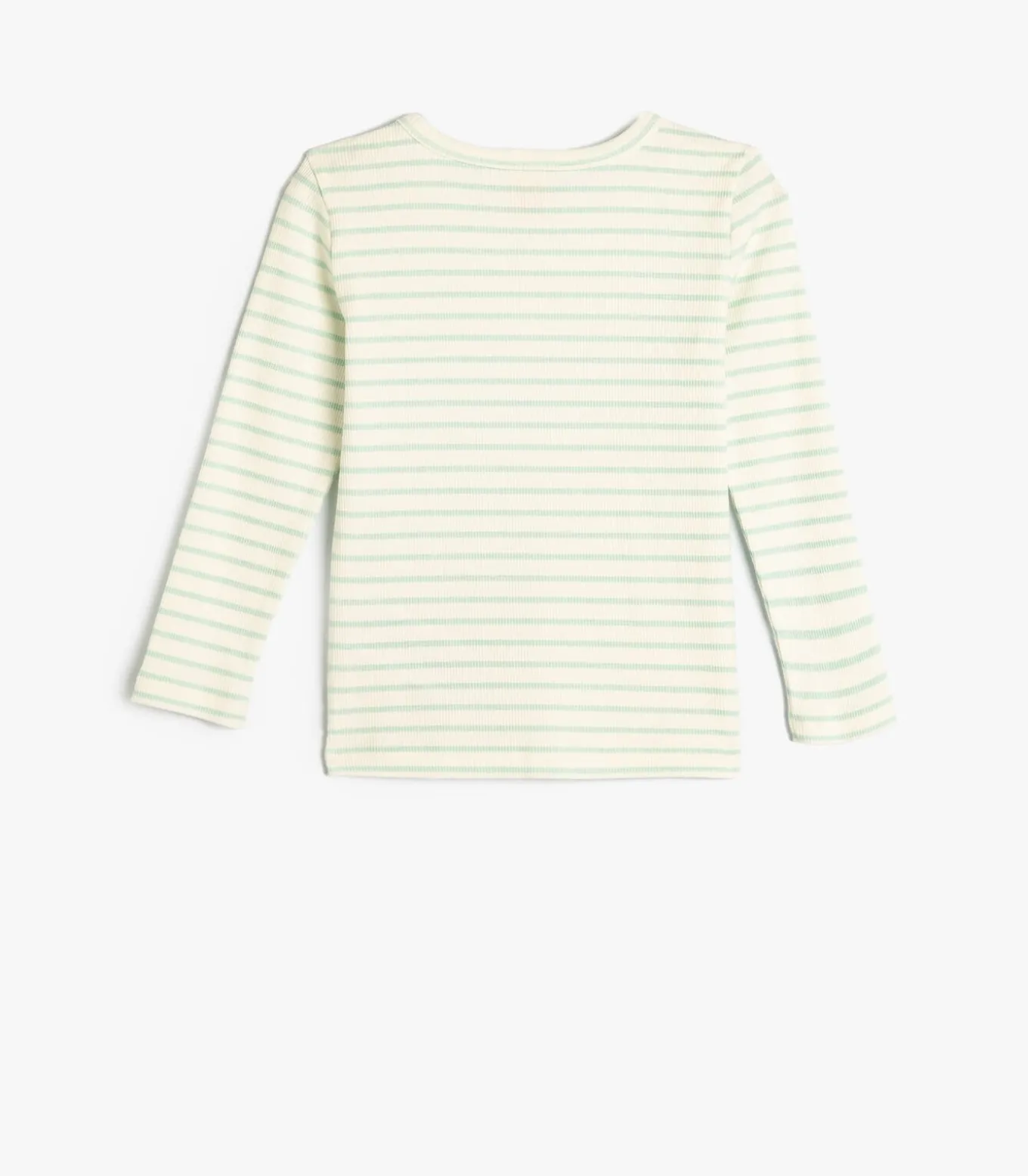 Ronde kraag Lange mouw T-shirt