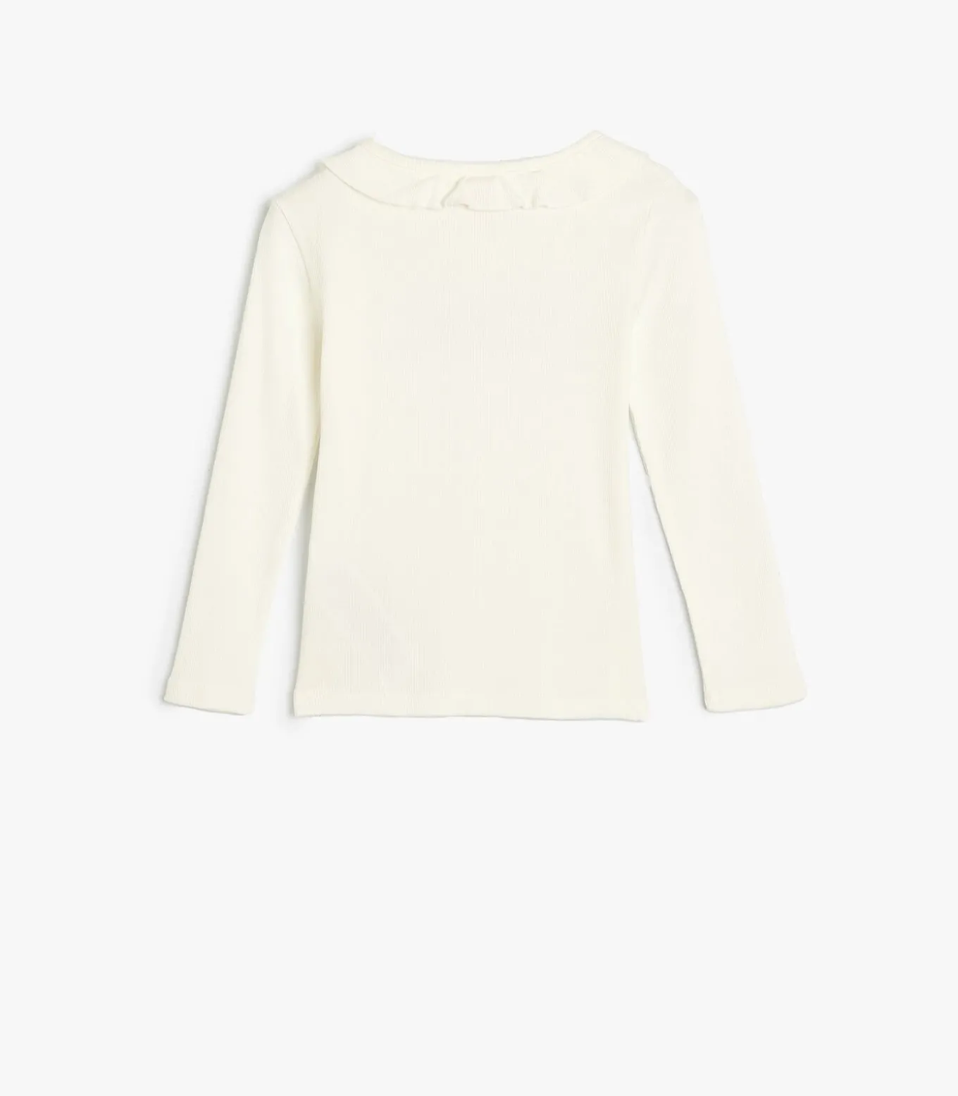 Ronde kraag Lange mouw T-shirt