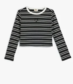 Ronde kraag Lange mouw T-shirt