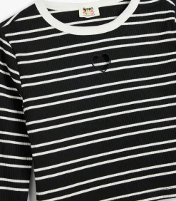 Ronde kraag Lange mouw T-shirt