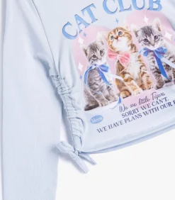 Ronde kraag Lange mouw T-shirt