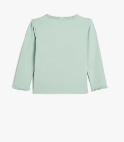 Ronde kraag Lange mouw T-shirt