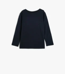 Ronde kraag Lange mouw T-shirt