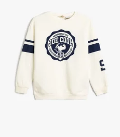 Ronde kraag Met drukwerk Sweatshirt