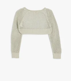 Ronde kraag Met gaas Vest