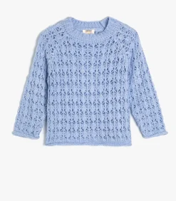 Ronde kraag Mobiel Sweater