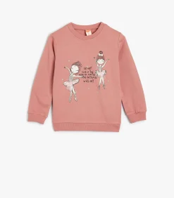 Ronde kraag Tule Gedetailleerd Sweatshirt