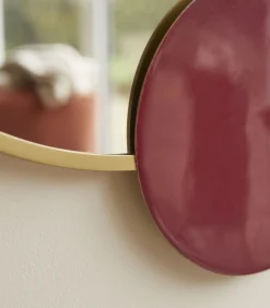 Ronde stalen spiegel 60 cm Tom