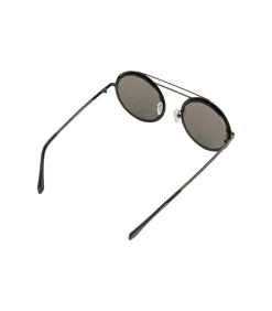 ROUND - Zonnebril - Zwart