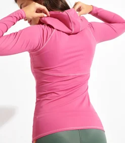 Roze top met lange mouwen WELLNESS ARCPOL