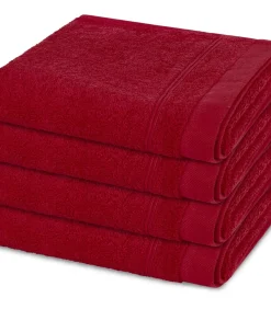 Rubin - Set van 4 handdoeken