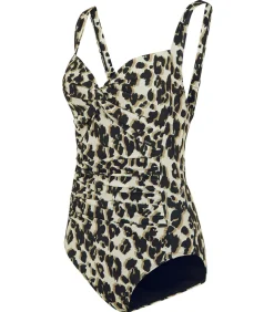 SAKARI - Badpak Uit Één Stuk - Beige